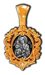 Иконка нательная,  Серебро 925 08658