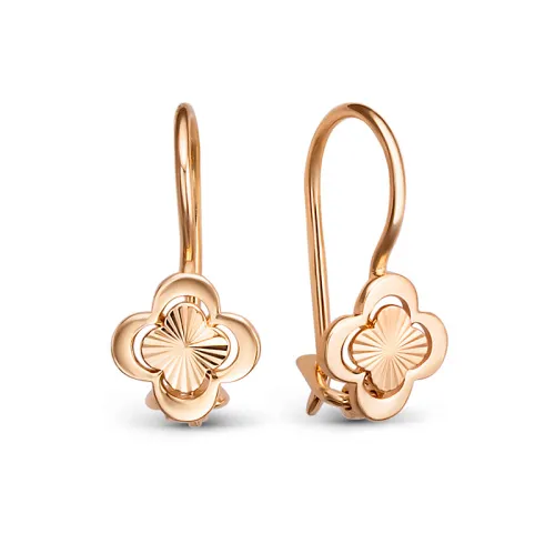 Детские серьги,  Золото 585, 2204369 Детские серьги,  Золото 585, 2204369