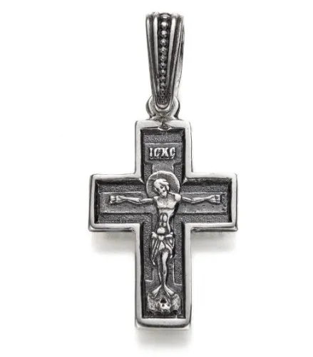 Подвеска крест, Серебро 925, 126