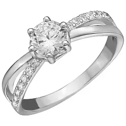 Кольцо Серебро 925, Фианит LLR 295 Кольцо Серебро 925, Фианит LLR 295