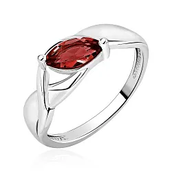 Кольцо Серебро 925, Гранат 1340155498 Кольцо Серебро 925, Гранат 1340155498