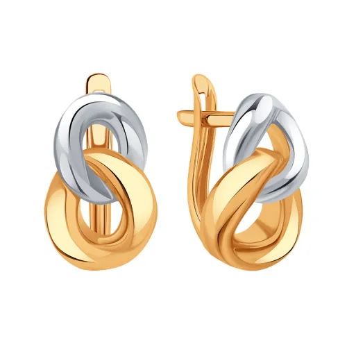 Серьги, Золото 585, Т14002В419