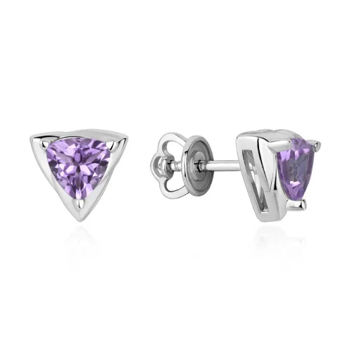 Серьги пусеты-гвоздики, Серебро 925, 2340065543