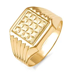 Кольцо мужское (печатка). Золото 585 040127 Кольцо мужское (печатка). Золото 585 040127