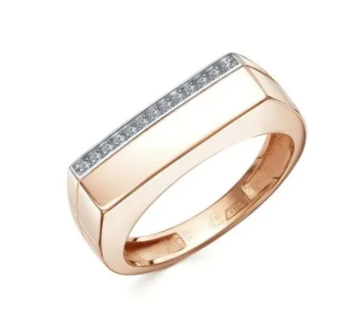 Кольцо мужское (печатка). Золото 585, П1680907 1 1 1