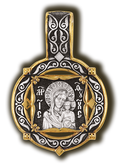 Иконка нательная,  Серебро 925, 08313