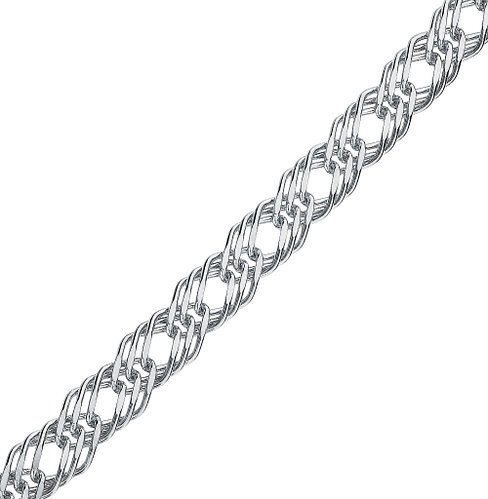 Цепочка Серебро 925, плетение Ромб, Тр 0,6