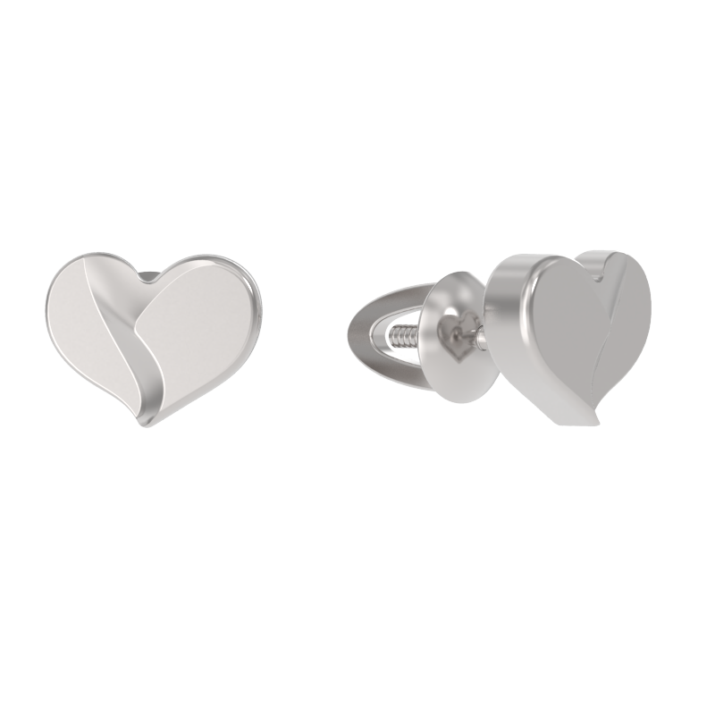 Серьги пусеты-гвоздики, Серебро 925, 1040062-00000