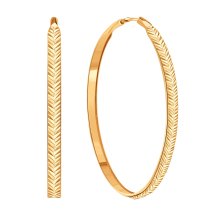 Конго/серьги-кольца,  Золото 585  Т10062В696