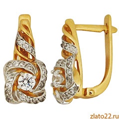 Серьги, Золото 585, Т142025629