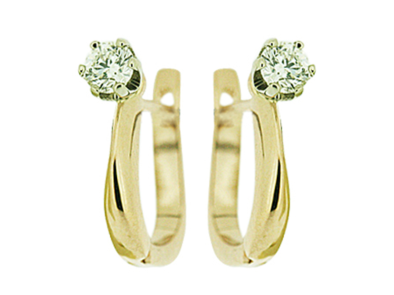 Серьги, Золото 585, 164011ю