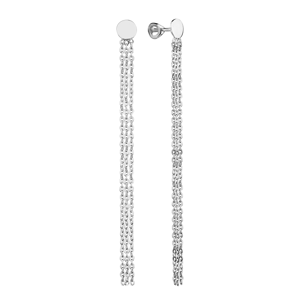 Серьги пусеты-гвоздики, Серебро 925, с1124рв                  