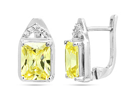 Серьги, Серебро 925, Прочие вставки 645354
