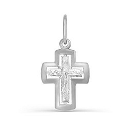 Подвеска крест, Золото 585 б080158