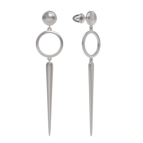 Серьги пусеты-гвоздики, Серебро 925, 1042152-00000
