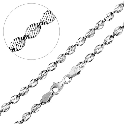 Браслет цепочный Серебро 925  ТЖМр 25/