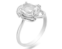 Кольцо Серебро 925, Хрусталь горный 645831