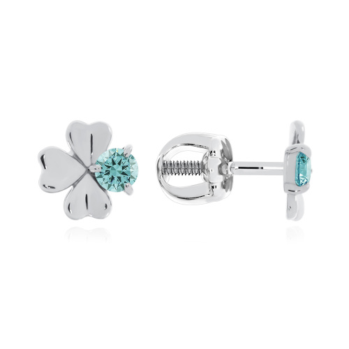 Серьги пусеты-гвоздики, Серебро 925, 2340881934-78