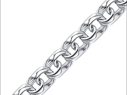 Цепочка Серебро 925, плетение Бисмарк 4-5020