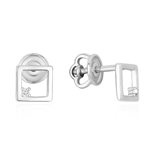 Серьги пусеты-гвоздики, Серебро 925, 2340205872л