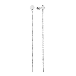 Серьги пусеты-гвоздики, Серебро 925 с1123рв                  