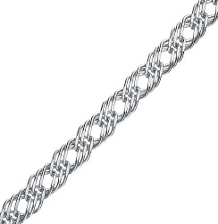 Цепочка Серебро 925, плетение Ромб Тр 0,6