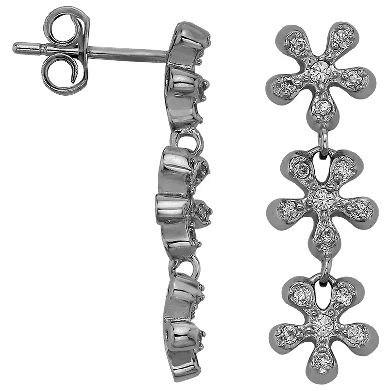 Серьги пусеты-гвоздики, Серебро 925, LLE 14