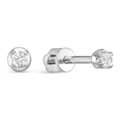 Серьги пусеты-гвоздики, Золото 585, 2-276-103Б