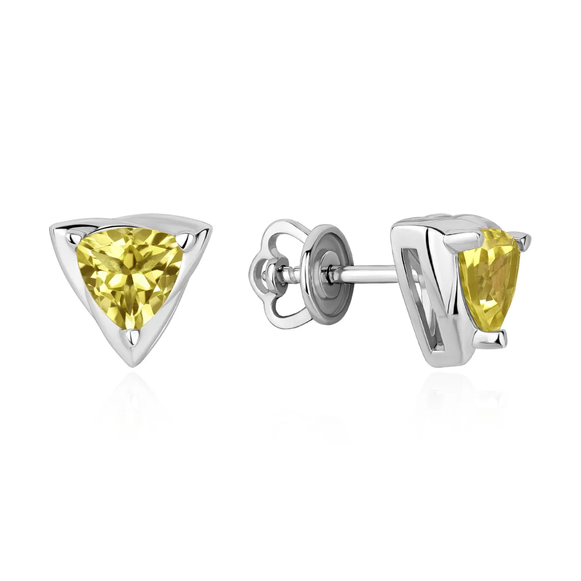 Серьги пусеты-гвоздики, Серебро 925, 2340115543