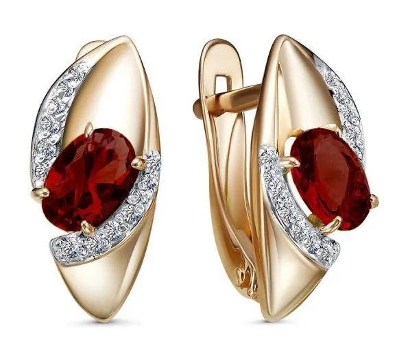 Серьги, Золото 585, 2468508 1 8 1