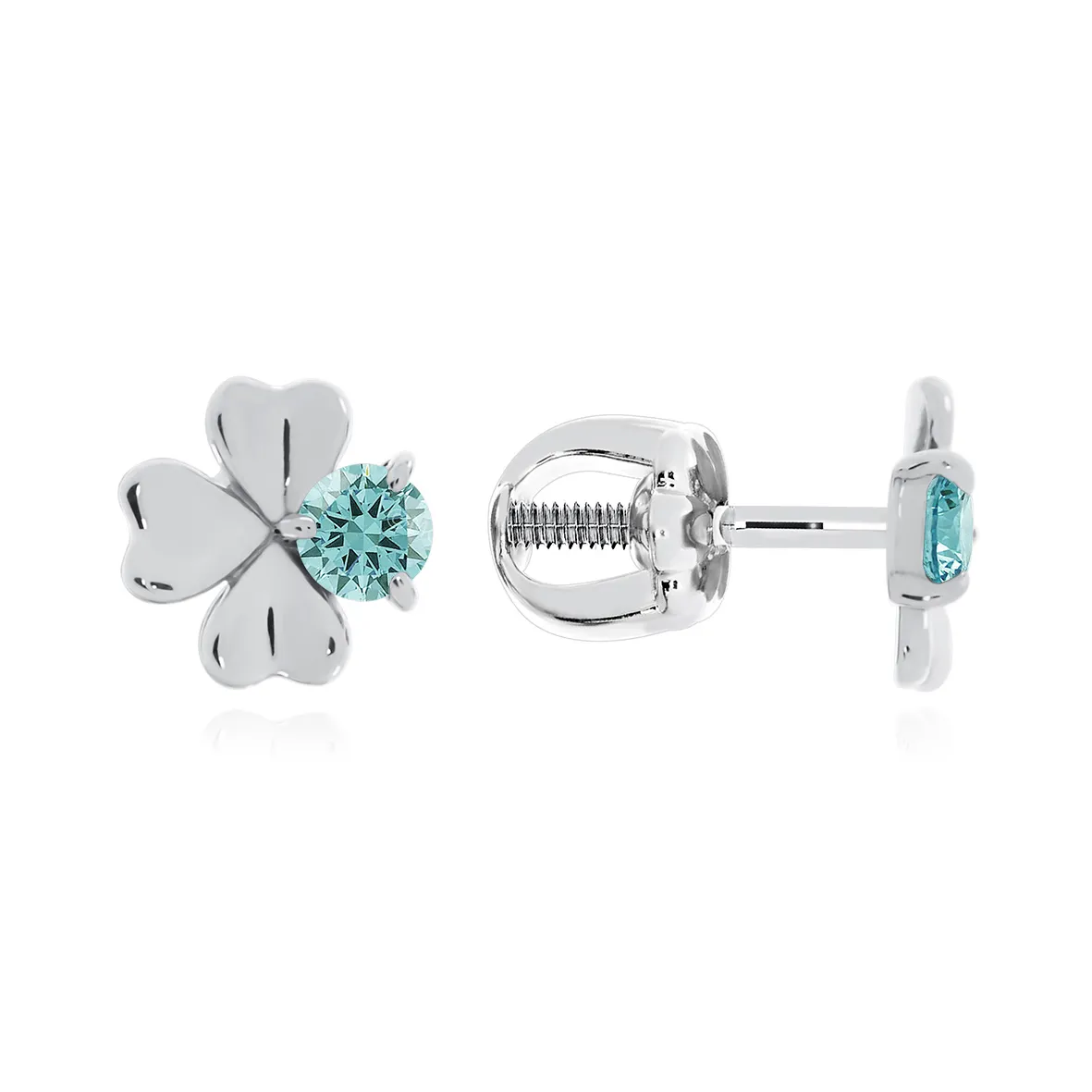 Серьги пусеты-гвоздики, Серебро 925, 2340881934-78