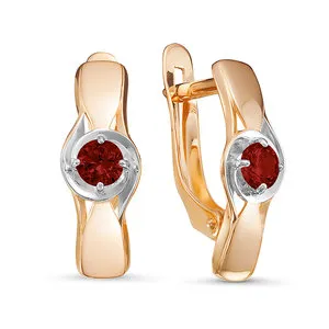 Серьги, Золото 585, 324527