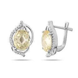 Серьги, Серебро 925, Прочие вставки 653378