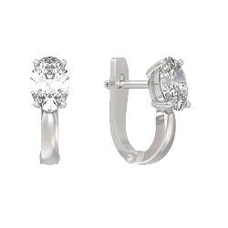 Серьги, Серебро 925, Фианит 1045972-01210