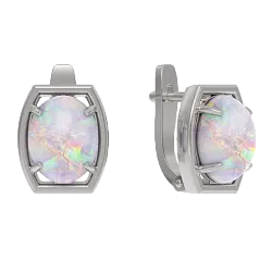 Серьги, Серебро 925, Жемчуг 1041612-01210-O