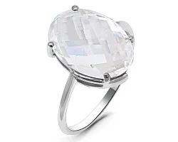 Кольцо Серебро 925, Хрусталь горный 655995