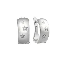 Серьги, Серебро 925, Фианит с1254р