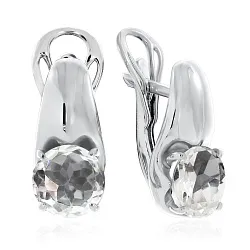 Серьги, Серебро 925, Хрусталь горный 2340521115