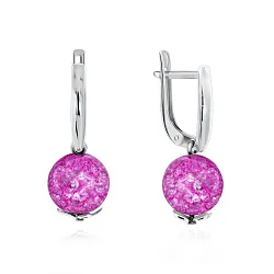 Серьги, Серебро 925, Кварц 2340180307-2-30