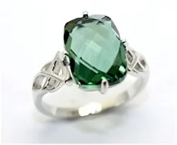 Кольцо Серебро 925, Фианит LLR 384-12A