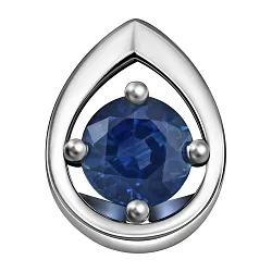 Подвеска фантазийная,  Золото 585, Сапфир 59-42P00217-SA Подвеска фантазийная,  Золото 585, Сапфир 59-42P00217-SA