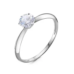 Кольцо Золото 585, Фианит б1101512 Кольцо Золото 585, Фианит б1101512