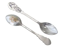 ложка чайная "Совет да любовь",  Серебро 925 40010424А04  ложка чайная "Совет да любовь",  Серебро 925 40010424А04