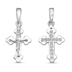 Подвеска крест, Золото 585, Бриллиант 10-12-0069 Подвеска крест, Золото 585, Бриллиант 10-12-0069