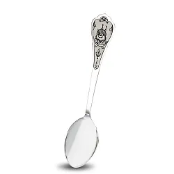 ложка детская "Белочка",  Серебро 925 40010271В05  ложка детская "Белочка",  Серебро 925 40010271В05