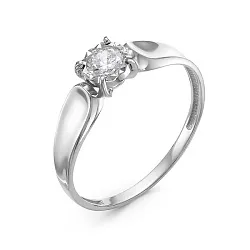 Кольцо Золото 585, Фианит б1100134 Кольцо Золото 585, Фианит б1100134