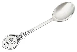 ложка чайная "Козерог",  Серебро 925 40010371К05  ложка чайная "Козерог",  Серебро 925 40010371К05